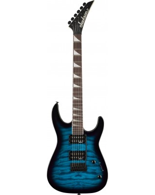 JACKSON JS Series Dinky JS20 DKQ 2PT Transparent Blue Burst - электрогитара