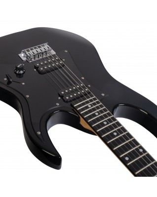 Электрогитара ROCKDALE Akira HH Black