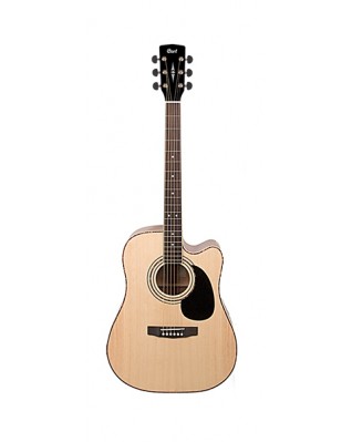 Cort AD880CE-NAT Standard Series Электроакустическая гитара, с вырезом, цвет натуральный