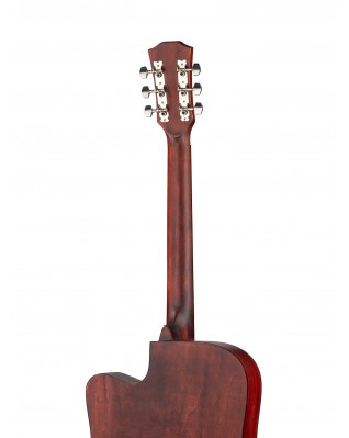 FANTE FT-221-3TS Акустическая гитара 41", с вырезом, санберст