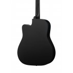 FANTE FT-221-BK Акустическая гитара 41", с вырезом, черная