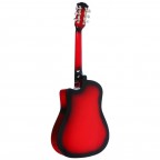 FANTE FT-D38-RDS Акустическая гитара, с вырезом, красный санберст