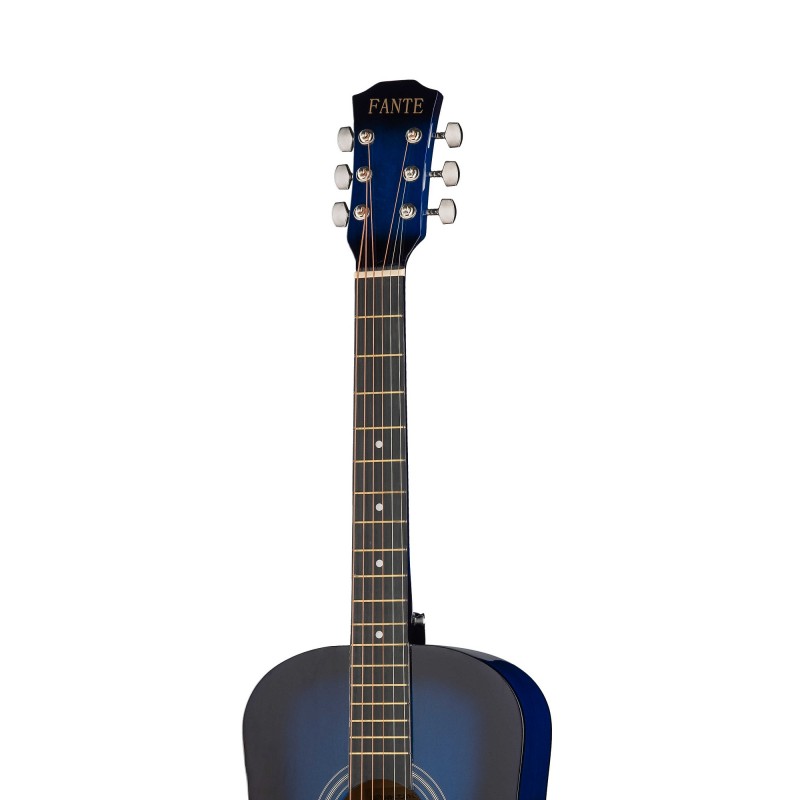 FANTE FT-R38B-BLS Акустическая гитара, синий санберст