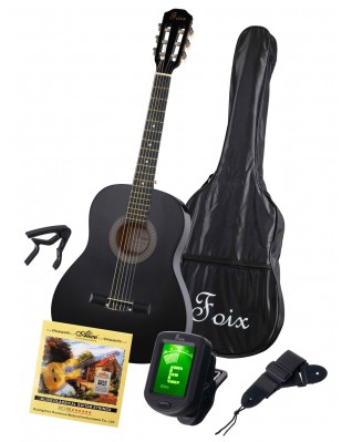 Foix FCG-2036CAP-BK-3/4 Классическая гитара 3/4 комплект