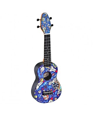  Ortega K2-SP Keiki Designer Series Укулеле сопрано, с чехлом и тюнером