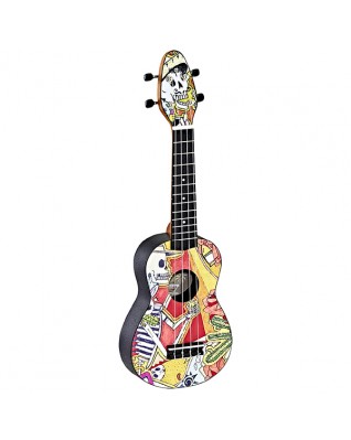  Ortega K2-EM Keiki Designer Series Укулеле сопрано, с чехлом и тюнером