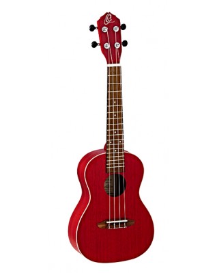  Ortega RUFIRE Earth Series Укулеле концертный, красный