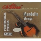 Alice AM03 Комплект струн для мандолины, посеребренная медь