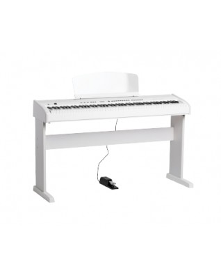 Orla Stage Studio Цифровое пианино, белое, со стойкой