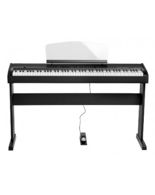 Orla Stage Studio Цифровое пианино, черное, со стойкой